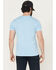 Image #4 - Carhartt Men's Relaxed Fit Lightweight Short Sleeve Pocket T-Shirt, Blue, hi-res