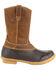 Georgia Boot Men's Marshland Pull On Duck Boots - Round Toe, Brown, hi-res
