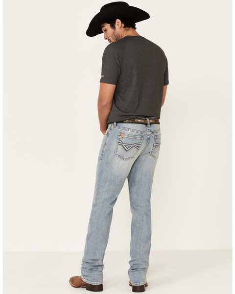 Image #3 - Cody James Core Men's Sawbuck Light Wash Stretch Stackable Straight Jeans , Blue, hi-res