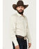 Image #2 - Wrangler Men's 20X Advanced Comfort Print Long Sleeve Snap Western Shirt, Sand, hi-res