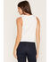Image #4 - Girl Dangerous Women's First Rodeo Graphic Tank, White, hi-res