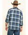 Image #2 - Pendleton Men's Fairbanks Plaid Button Long Sleeve Western Shirt , Blue, hi-res