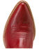 Image #4 - Ariat Women's Julietta Western Booties - Round Toe, Red, hi-res