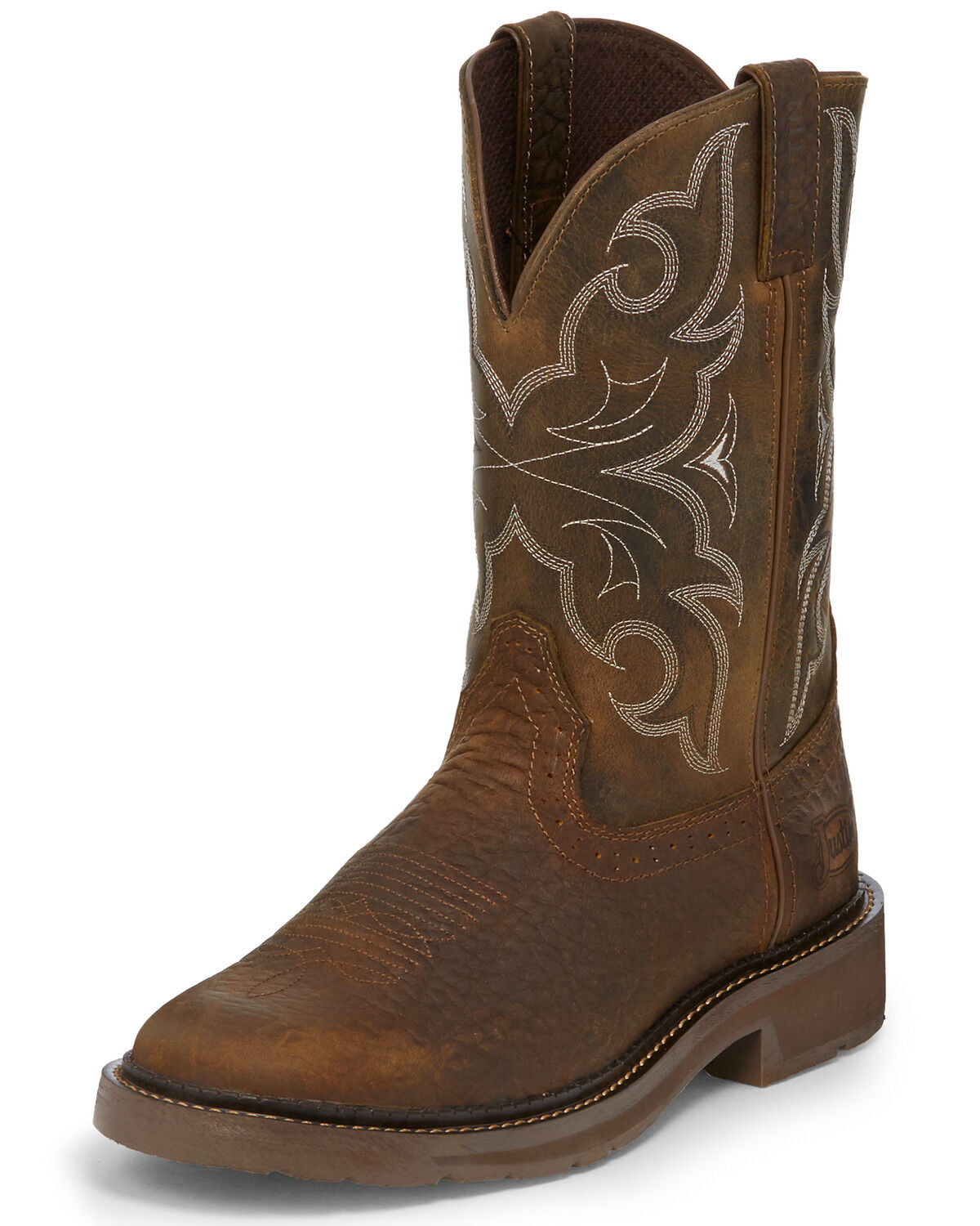 Justin western work boots clearance