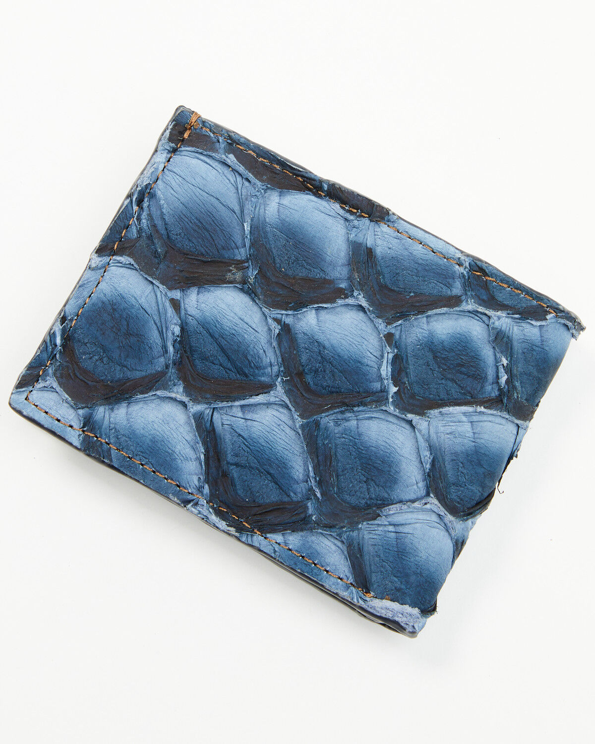 Image #3 - Cody James Men's Exotic Pirarucu Bifold Wallet, Blue, hi-res