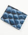 Image #3 - Cody James Men's Exotic Pirarucu Bifold Wallet, Blue, hi-res