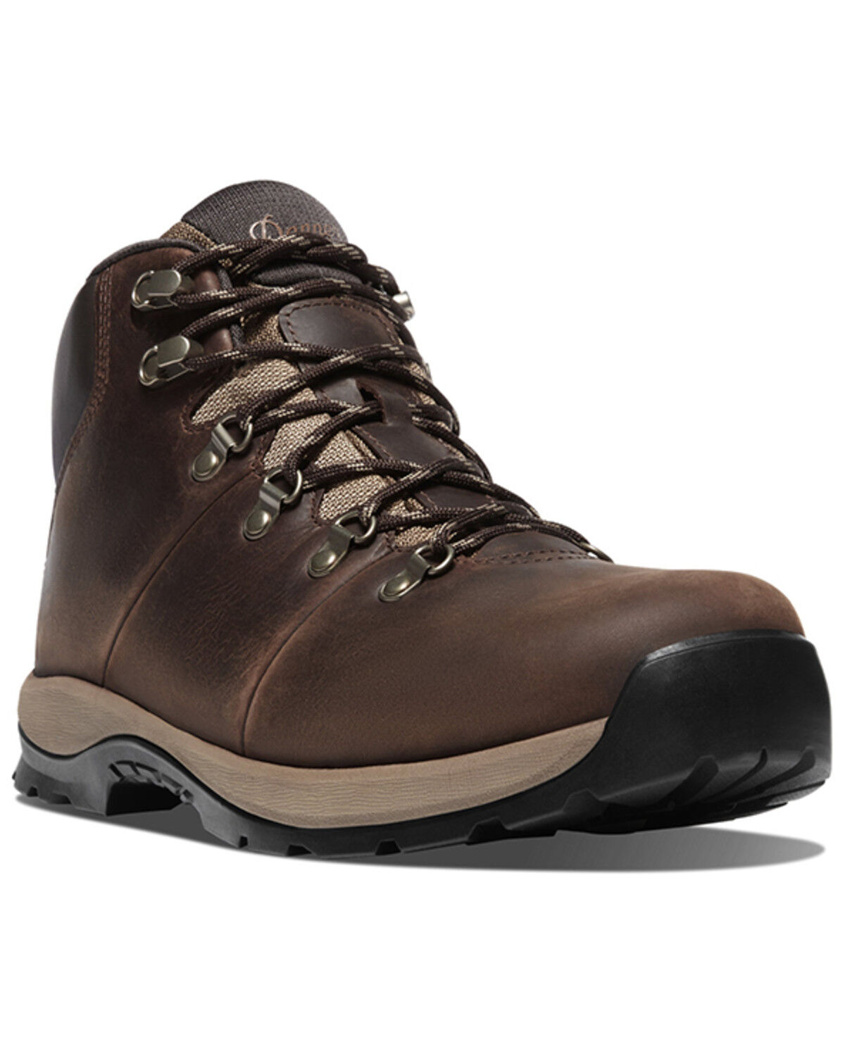 Image #1 - Danner Men's 4.5" Sandy Ridge Waterproof Work Boots - Aluminum Toe, Brown, hi-res