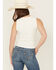 Image #4 - Shyanne Women's Pointelle Rib Knit Tank Top, White, hi-res
