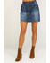 Stetson Women's Star Denim Skirt, Blue, hi-res