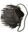 Kobler Leather Black Hand-Tooled Pouch Bag , Black, hi-res