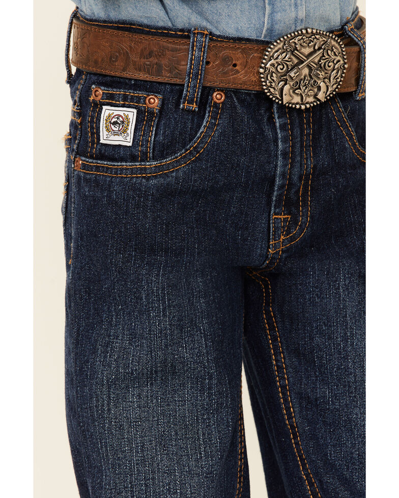 Cinch Boys' White Label Demin Straight Leg Jeans - 4-7, Denim, hi-res