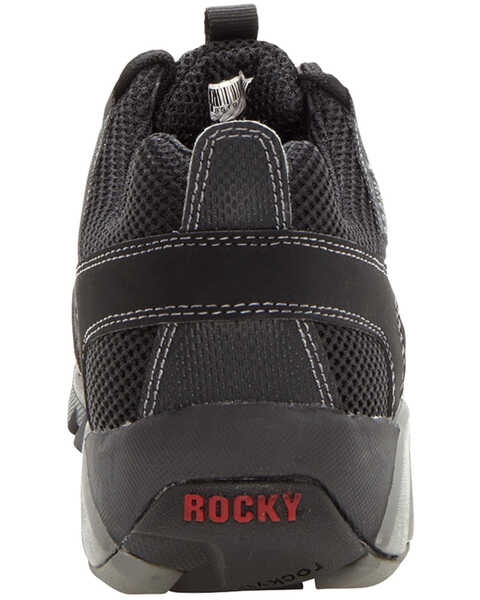 Image #7 - Rocky Men's TrailBlade Waterproof Athletic Work Shoes - Composite Toe, Black, hi-res