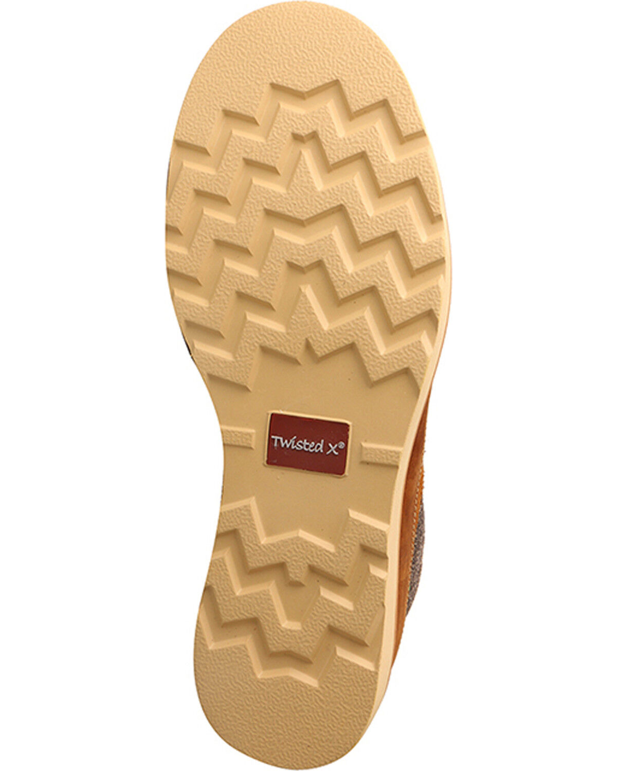 Image #5 - Twisted X Men's 4" Wedge Sole Boots - Moc Toe, Brown, hi-res