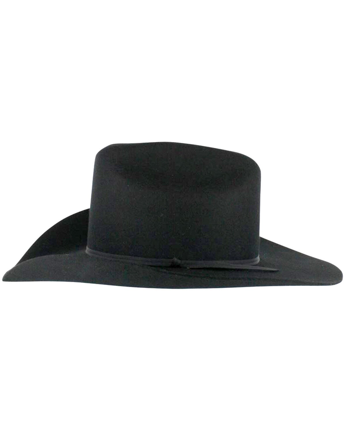 Denver 2X Felt Cowboy Hat Black 