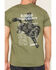 Image #4 - RANK 45&reg; Men's Get with the Program Short Sleeve Graphic T-Shirt, Olive, hi-res