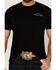 Image #3 - Pendleton Men's Boot Barn Exclusive Eagle Logo Short Sleeve Graphic T-Shirt, Black, hi-res