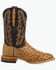 Image #2 - Dan Post Men's Livingston Exotic Ostrich Western Boots - Broad Square Toe, Tan, hi-res