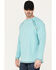 Image #2 - Cody James Men's FR Solid Long Sleeve Raglan Work T-Shirt, Teal, hi-res