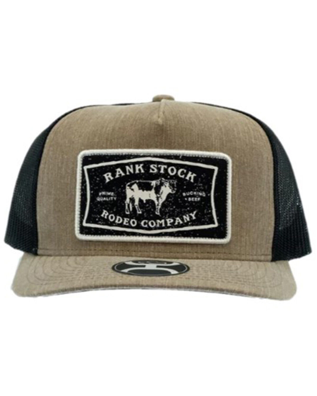 Image #2 - Hooey Men's Rank Stock Rodeo Company Retro Trucker Cap, Rust Copper, hi-res
