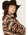 Image #2 - Ariat Women's Southwestern Chimayo Print Fleece Jacket, Multi, hi-res
