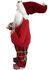 Image #3 - Santa's Workshop 15" Christmas Calories Don't Count Santa Figurine, Red, hi-res
