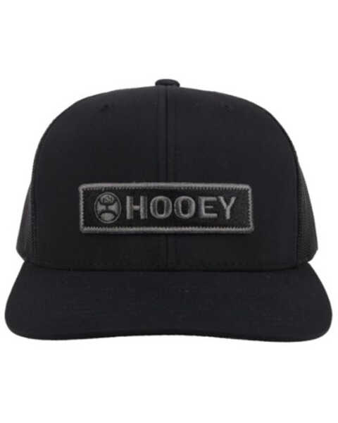 Image #3 - Hooey Men's Lock-Up Trucker Cap , Black, hi-res