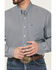 Image #3 - Cinch Men's Geo Print Long Sleeve Button-Down Performance Stretch Western Shirt, Light Blue, hi-res