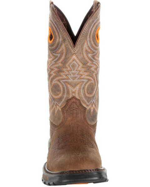 Durango Men's Maverick XP Western Work Boots - Composite Toe, Brown, hi-res