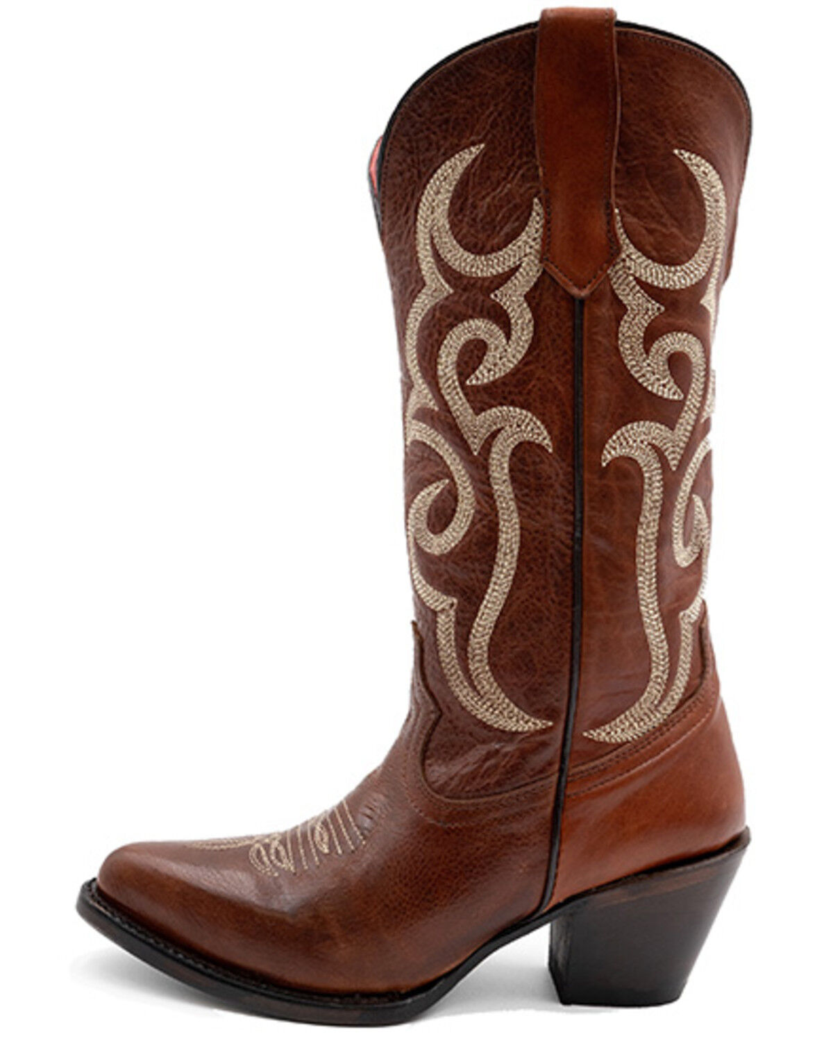 Image #3 - Ferrini Women's Quinn Western Boots - Round Toe, Brown, hi-res