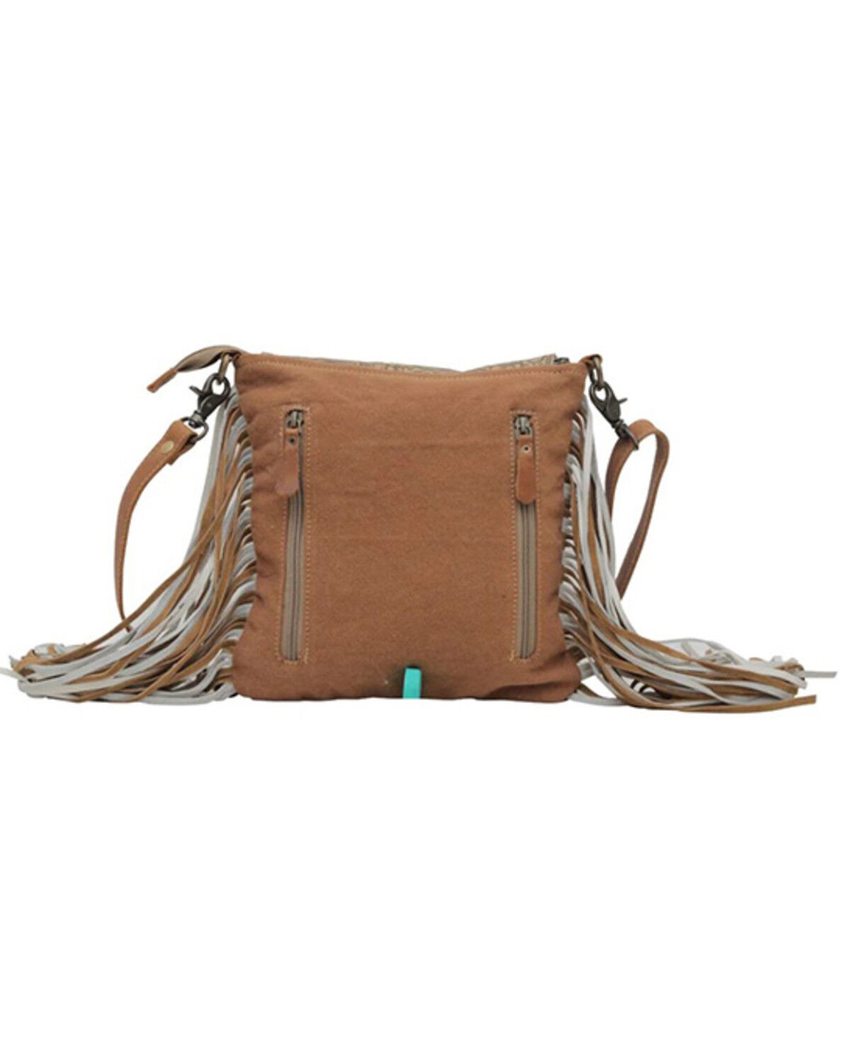 Image #2 - Myra Bag Women's Taupe Shape Concealed Carry Crossbody Bag, Multi, hi-res