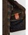 Image #6 - Outback Trading Co Men's Magnum Fleece Lined Oilskin Vest, Bronze, hi-res