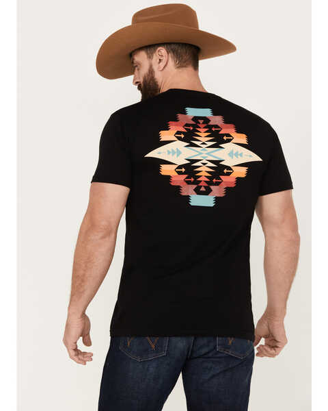 Pendleton Men's Tucson Short Sleeve Graphic T-Shirt, Black, hi-res