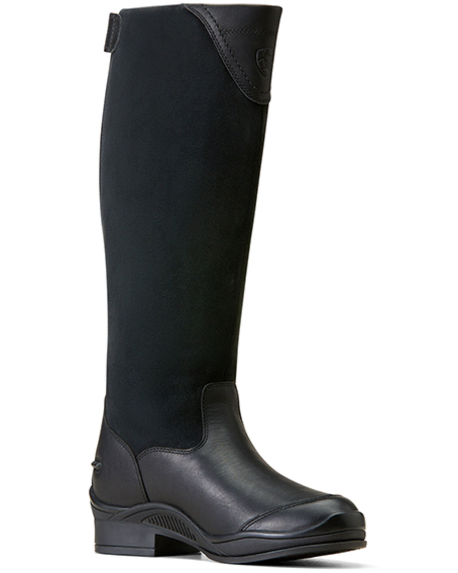 Round toe riding boots best sale