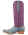 Image #3 - Dingo Women's Caterina Western Boots - Snip Toe, Purple, hi-res