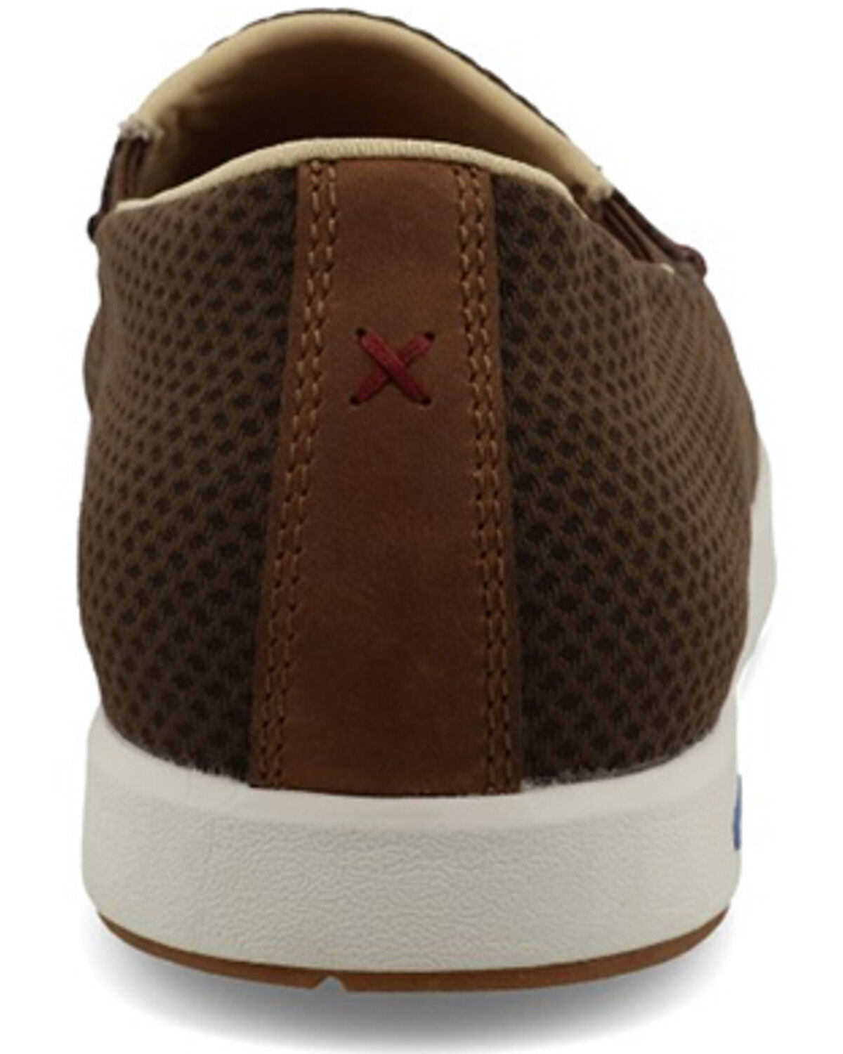 Image #5 - Twisted X Men's Ultralite X™ Slip-On Driving Shoes - Moc Toe, Brown, hi-res