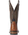 Image #3 - Ariat Men's Caramel Caiman Belly Western Boots - Broad Square Toe, Black, hi-res