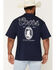 Image #1 - Coors Men's Embroidered Logo Short Sleeve Graphic T-Shirt, Navy, hi-res