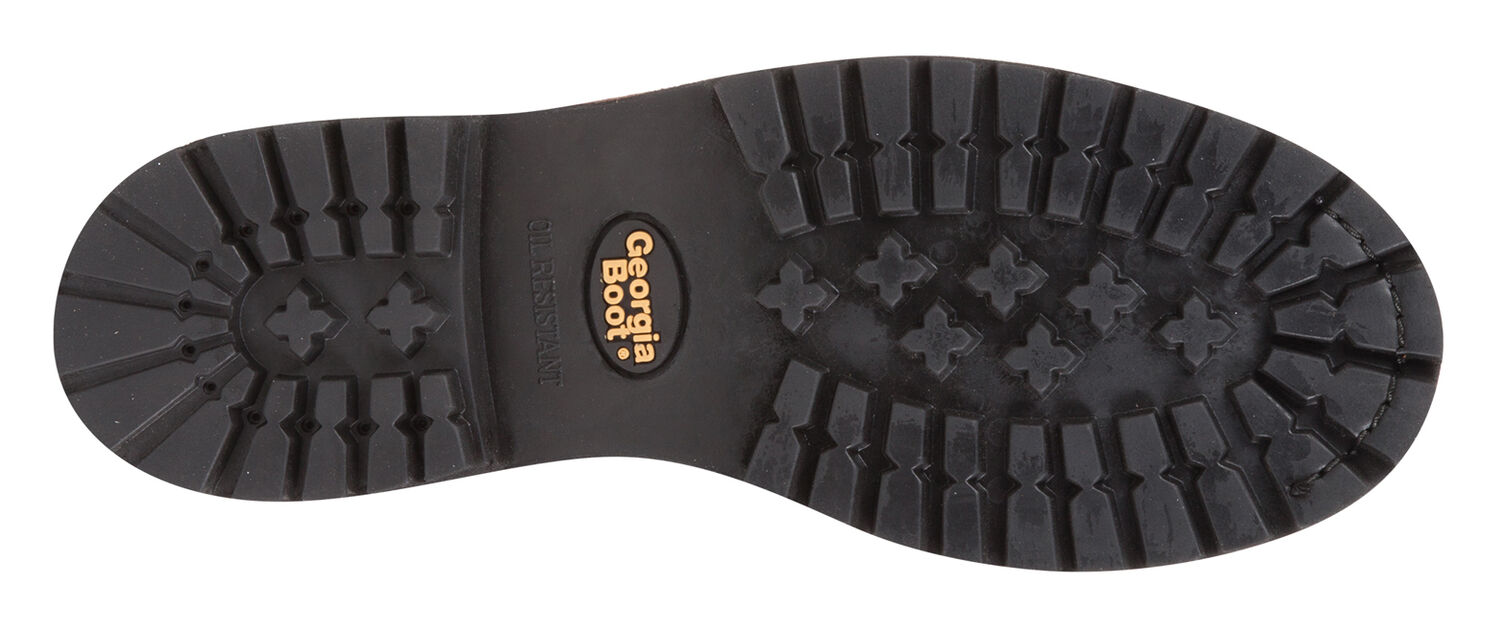 Image #5 - Georgia Boot Men's Low Heel Waterproof Logger Work Boots - Steel Toe, , hi-res