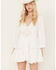 Image #1 - Free People Women's Hudson Mini Dress, White, hi-res