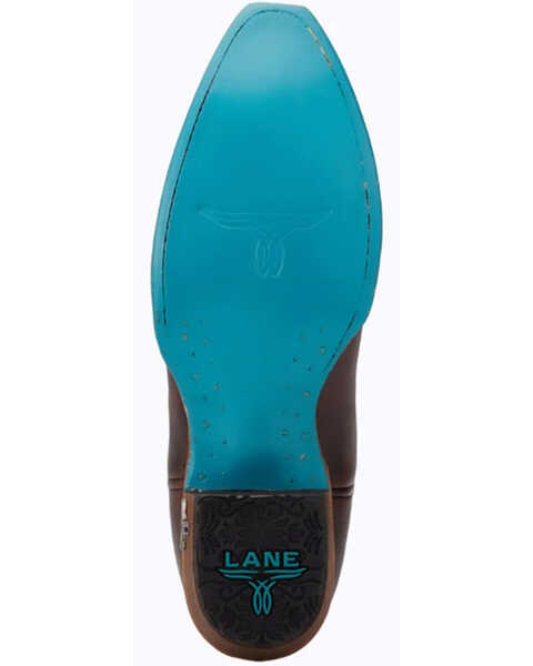 Image #7 - Lane Women's Emma Jane Western Boots - Snip Toe , Cognac, hi-res