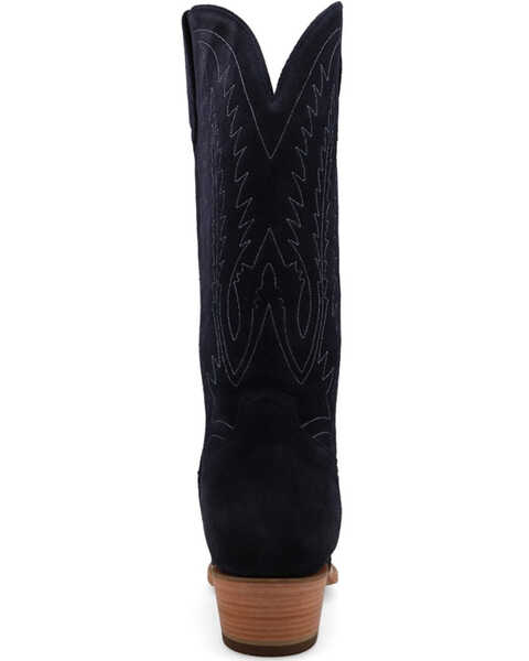 Image #5 - Black Star Women's Victoria Western Boots - Snip Toe , Navy, hi-res