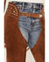 Image #2 - Understated Leather Women's Studded Suede Paris Texas Chaps, Tan, hi-res
