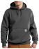 Image #2 - Carhartt Men's Rain Defender Paxton Heavyweight Hooded Work Sweatshirt, Dark Grey, hi-res