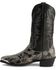 Image #3 - Laredo Men's Monty Snake Print Western Boots - Round Toe, , hi-res