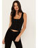 Image #1 - Shyanne Women's Corset Tank, Black, hi-res