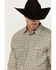 Image #2 - Cody James Men's Transform Striped Print Long Sleeve Snap Western Shirt, Tan, hi-res