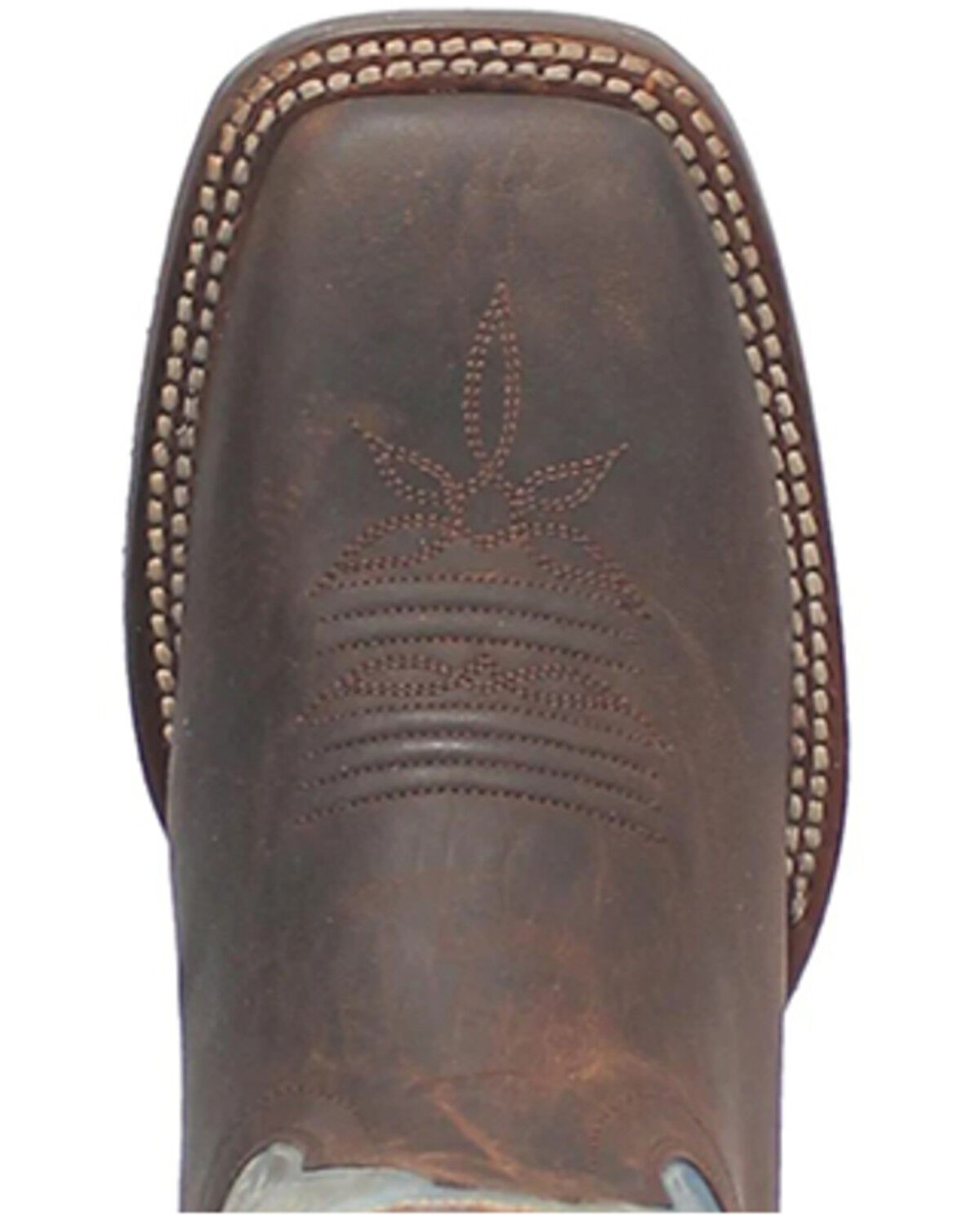 Image #6 - Dan Post Women's Kelsi Performance Western Boots - Broad Square Toe, Brown, hi-res