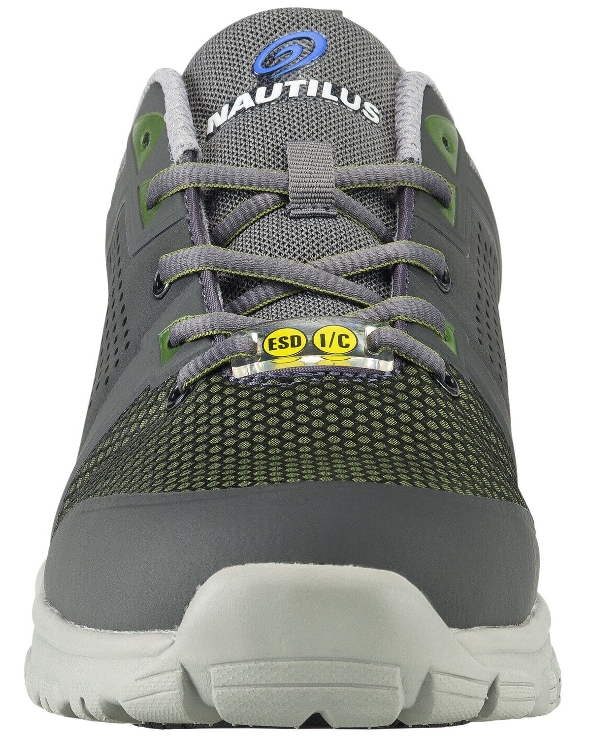 Image #5 - Nautilus Men's Zephyr Athletic Work Shoes - Alloy Toe, Grey, hi-res