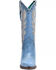 Image #3 - Corral Women's Embroidered Tall Western Boots - Snip Toe, Blue, hi-res