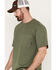 Image #2 - Hawx Men's Forge Short Sleeve Work Pocket T-Shirt, Green, hi-res
